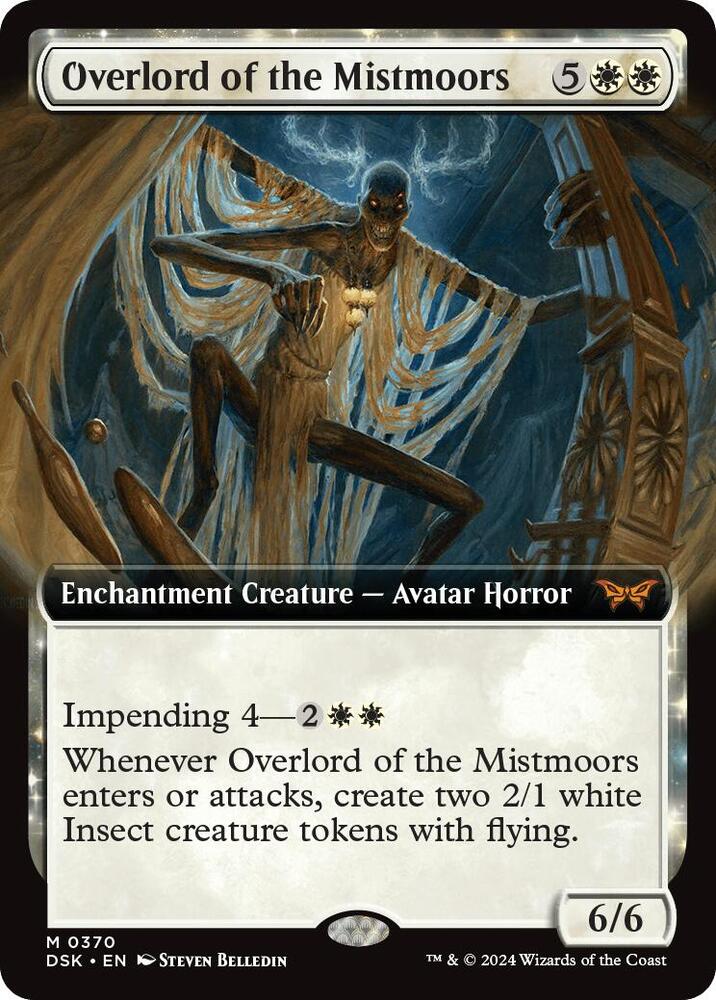 Overlord of the Mistmoors (Extended Art) 370 Duskmourn: House of Horror NM/M
