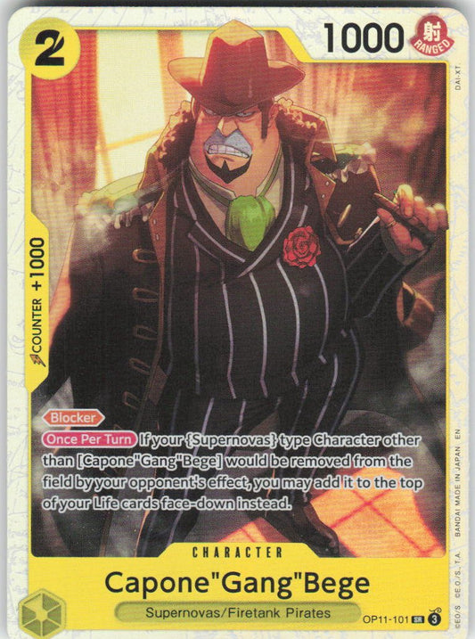 Capone"Gang"Bege (101) SR A Fist of Divine Speed OP11-101 NM