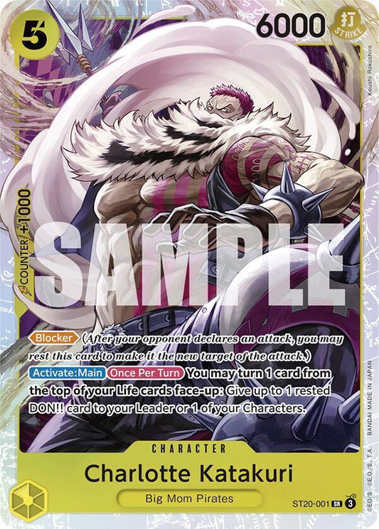 Charlotte Katakuri ST20-001 Starter Deck 20: YELLOW Charlotte Katakuri NM/M