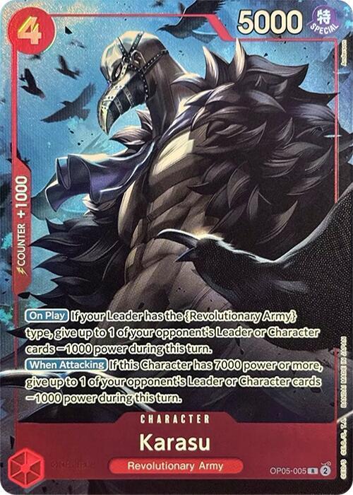 Karasu (PRB02) OP05-005 One Piece Promotion Cards NM/M