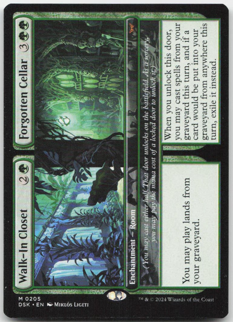 Walk-In Closet // Forgotten Cellar M Duskmourn: House of Horror 205 NM