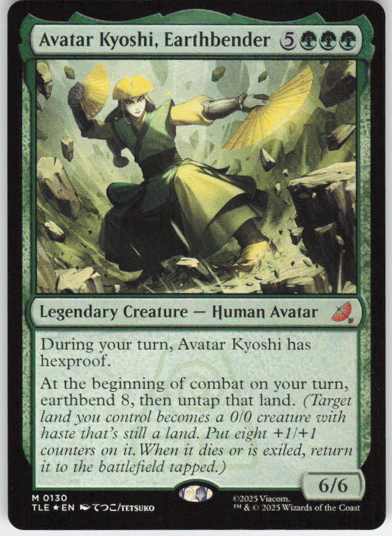 Avatar Kyoshi, Earthbender (Foil) M Avatar: The Last Airbender: Eternal-Legal 13