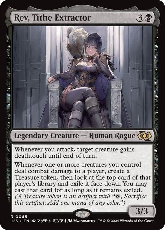 Rev, Tithe Extractor (Anime) 45 Rare Foundations Jumpstart NM/M