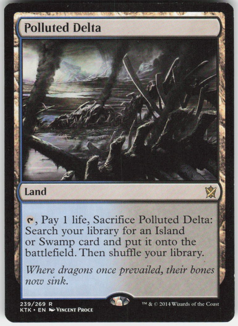 Polluted Delta R Khans of Tarkir 239 NM