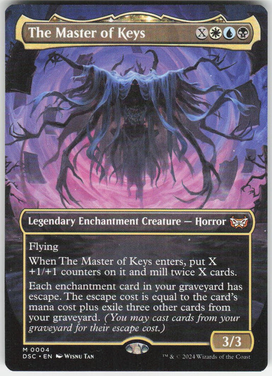 The Master of Keys (Borderless) M Commander: Duskmourn: House of Horror 4 NM