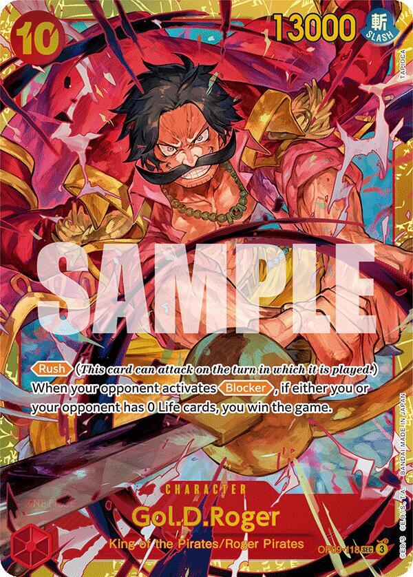Gol.D.Roger OP09-118 Secret Rare Emperors in the New World NM/M