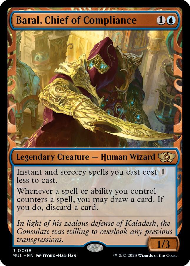 Baral, Chief of Compliance 8 Rare March of the Machine: Multiverse Legends NM/M
