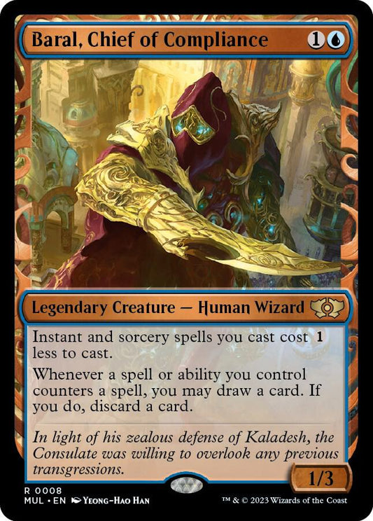 Baral, Chief of Compliance 8 Rare March of the Machine: Multiverse Legends NM/M