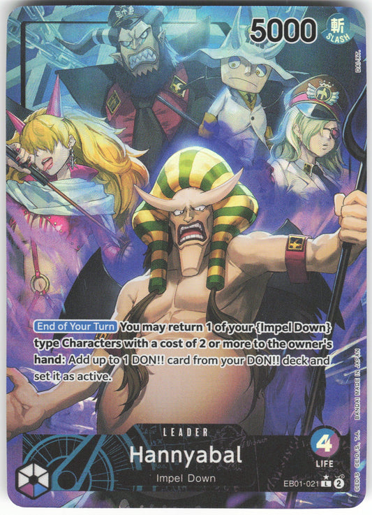 Hannyabal (Alternate Art) L Extra Booster: Memorial Collection EB01-021 NM