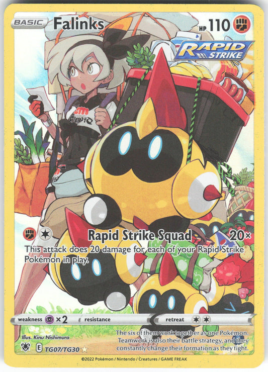 Falinks Ultra Rare SWSH10: Astral Radiance Trainer Gallery TG07/TG30 NM