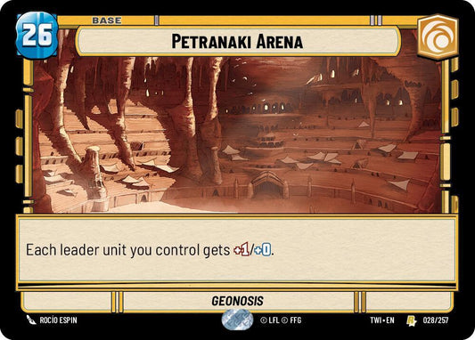 Petranaki Arena 028/257 Rare Foil Twilight of the Republic NM/M