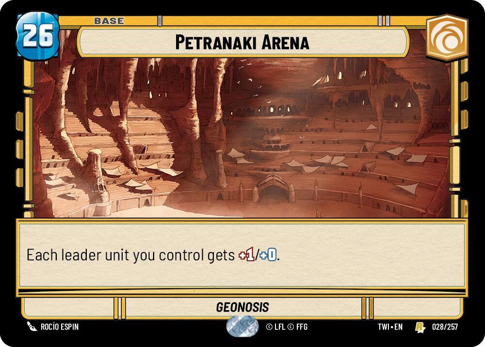 Petranaki Arena 028/257 Rare Twilight of the Republic NM/M