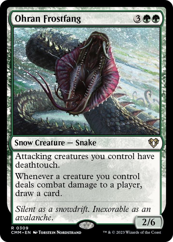 Ohran Frostfang 309 Rare Commander Masters NM/M