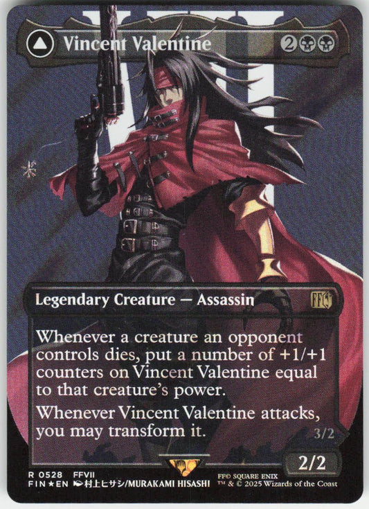 Vincent Valentine (Borderless) (Surge Foil) R FINAL FANTASY 528 NM