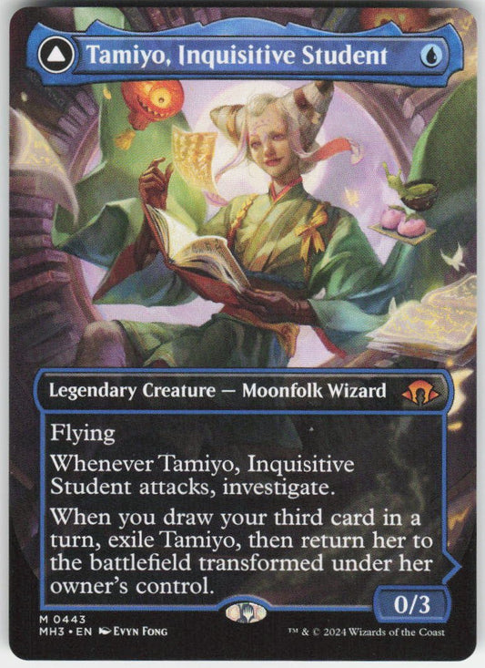 Tamiyo, Inquisitive Student (Borderless) M Modern Horizons 3 443 NM