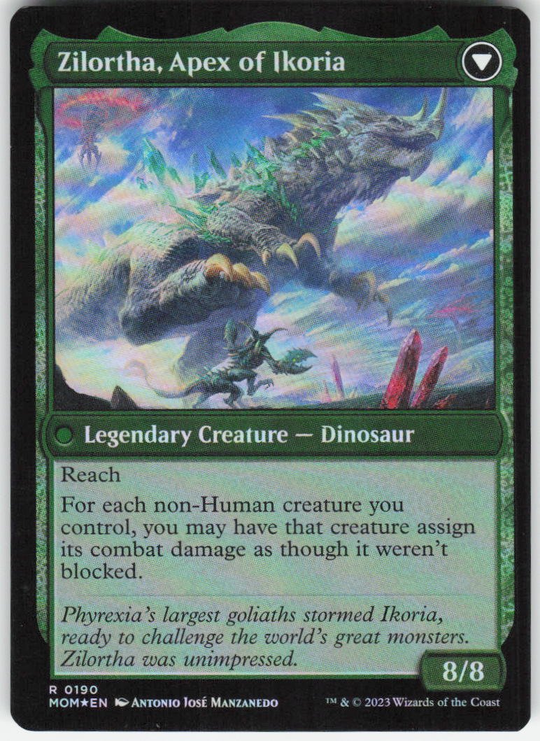 Invasion of Ikoria R March of the Machine 190 NM (Back)