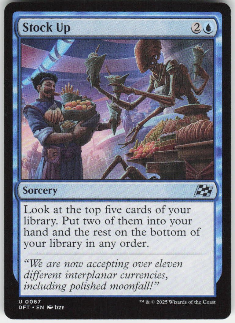 Stock Up U Aetherdrift 67 NM