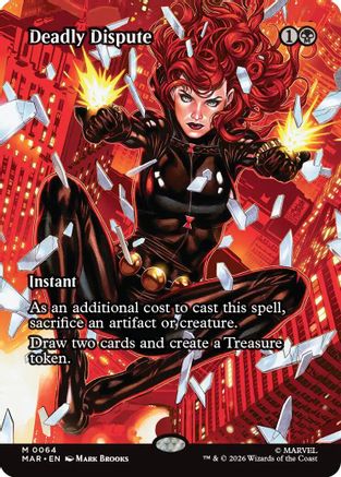 Deadly Dispute (Borderless) 64 Mythic Marvel Universe Eternal-Legal NM/M