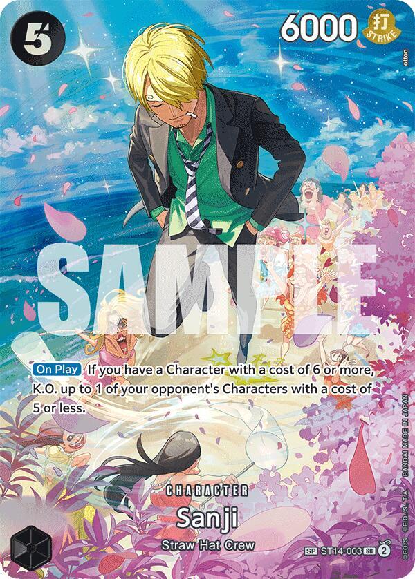 Sanji (SP) ST14-003 Super Rare Royal Blood NM/M
