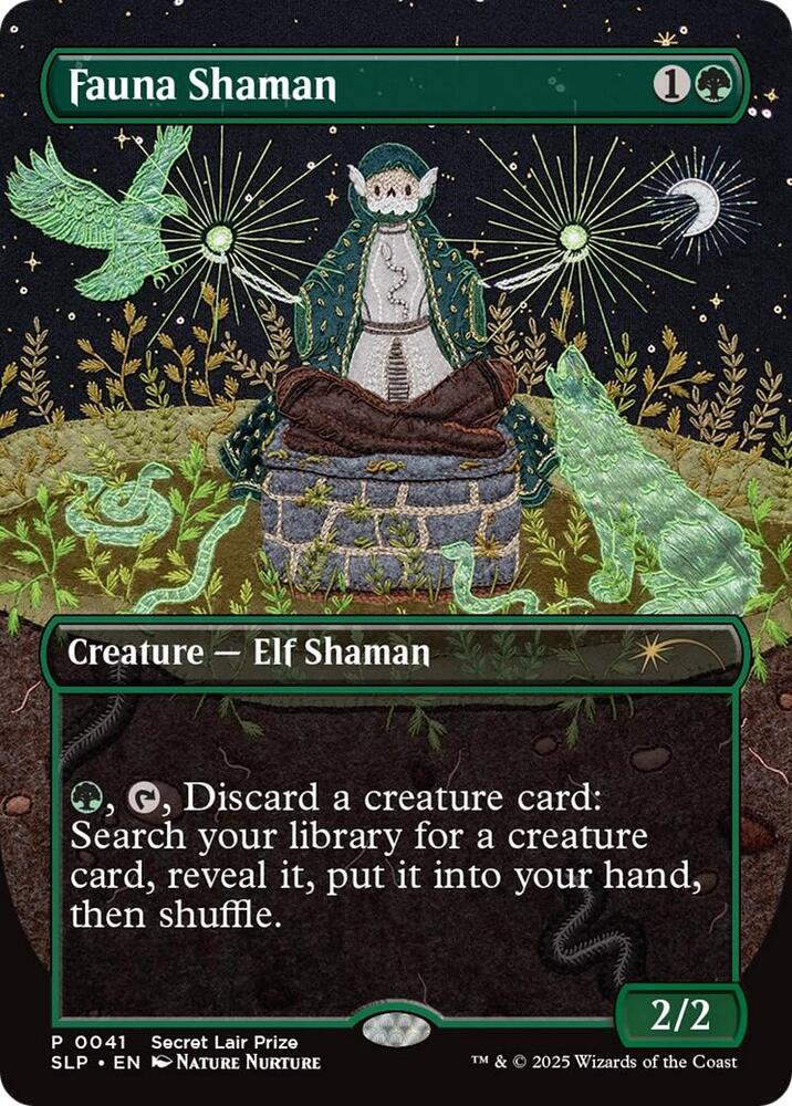 Fauna Shaman 41 Promo Foil Secret Lair Showdown NM/M