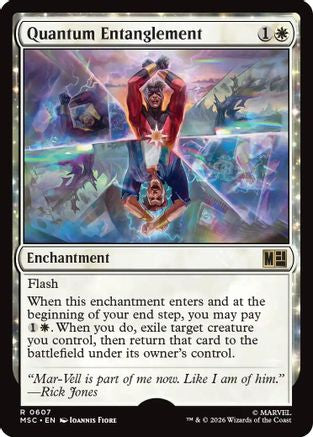 Quantum Entanglement 607 Foil Rare Commander: Marvel Super Heroes NM/M