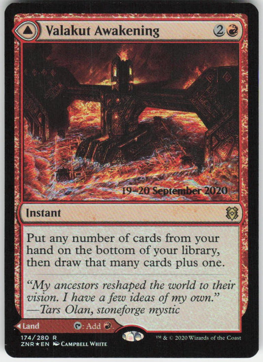 Valakut Awakening R Prerelease Cards 174 NM