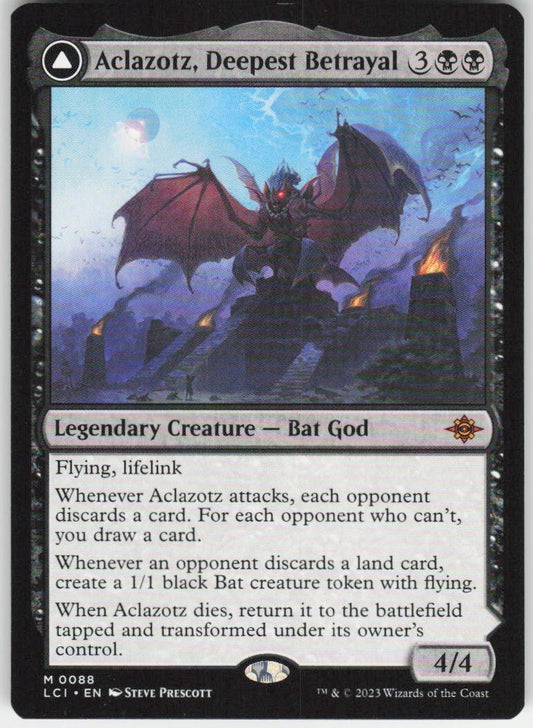 Aclazotz, Deepest Betrayal M The Lost Caverns of Ixalan 88 NM