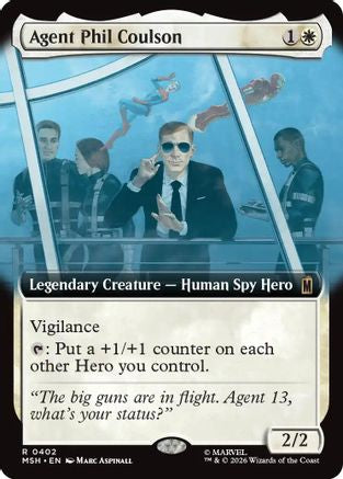 Agent Phil Coulson (Extended Art) 402 Rare Marvel Super Heroes NM/M