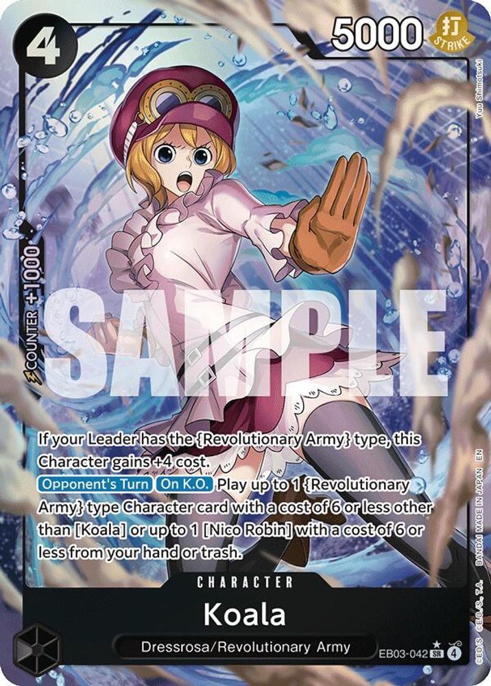Koala (Alternate Art) EB03-042 Extra Booster: One Piece Heroines Edition NM/M