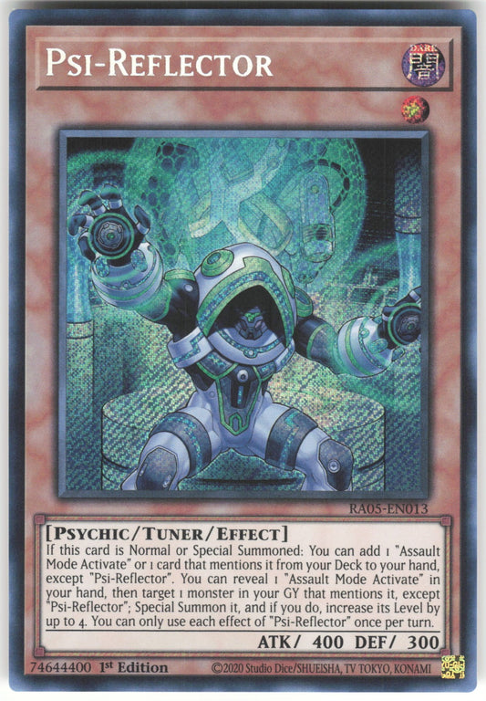 Psi-Reflector (Secret Rare) Secret Rare Rarity Collection 5 RA05-EN013 NM