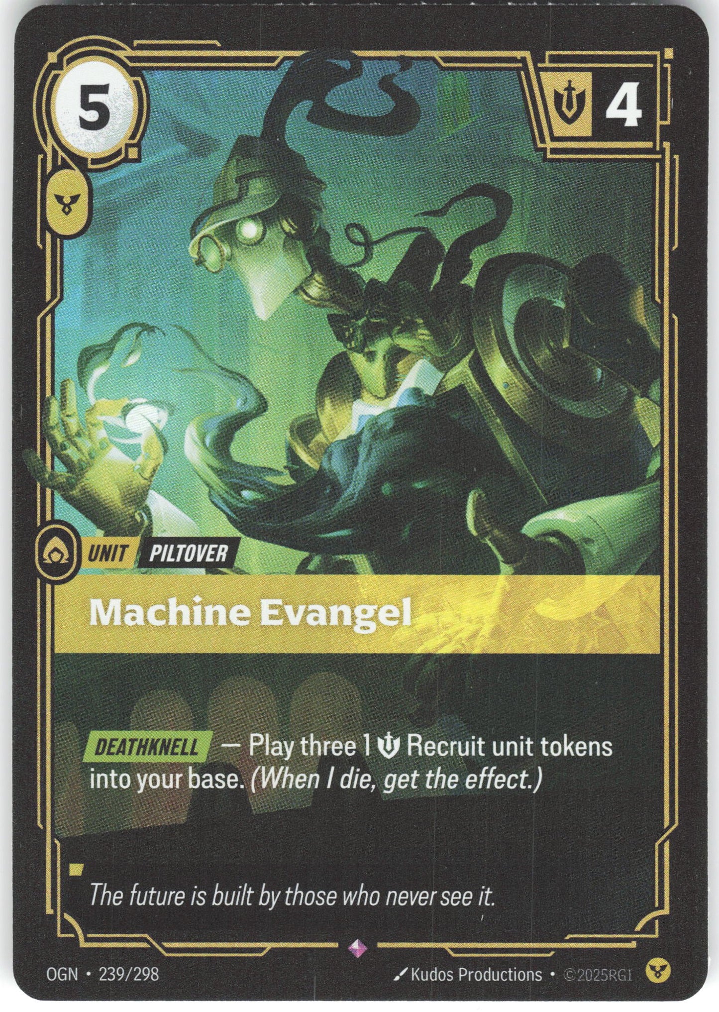 Machine Evangel Rare Origins 239/298 NM