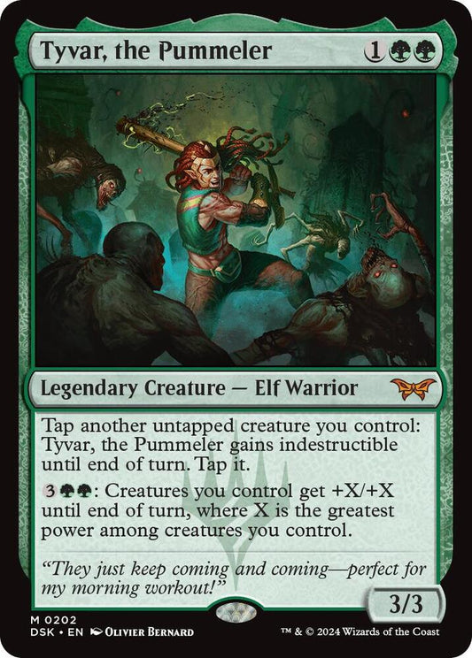 Tyvar, the Pummeler 202 Mythic Duskmourn: House of Horror NM/M