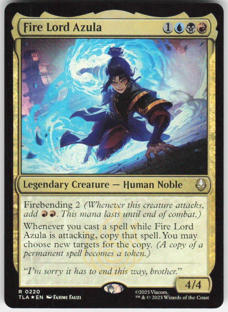 Fire Lord Azula (Foil) R Avatar: The Last Airbender 220 NM