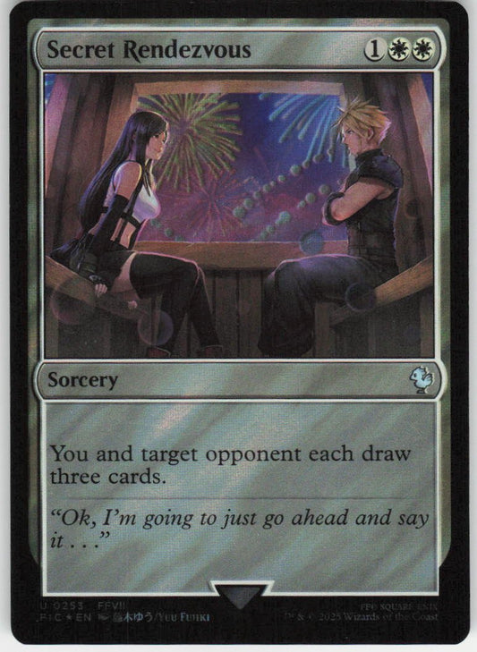 Secret Rendezvous (0253) (Surge Foil) U Commander: FINAL FANTASY 253 NM