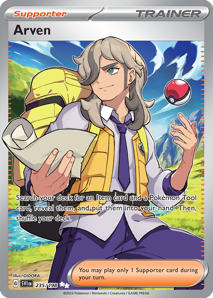 Arven 235/198 Ultra Rare Scarlet & Violet NM/M