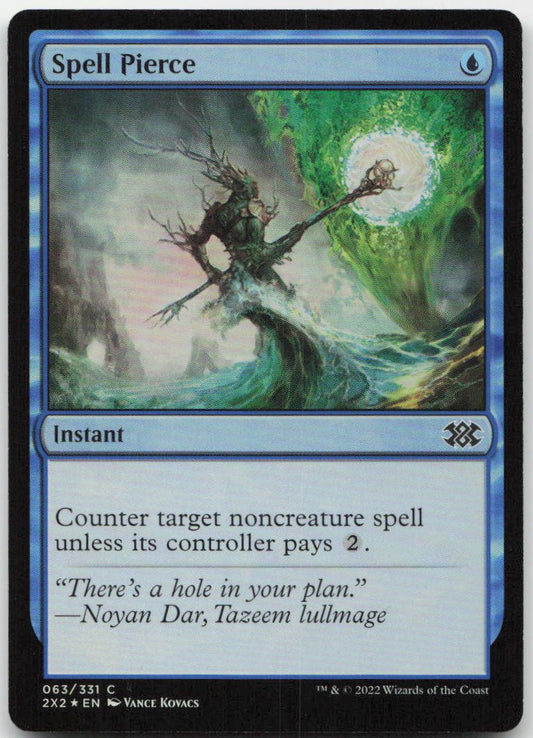 Spell Pierce C Double Masters 2022 63 NM