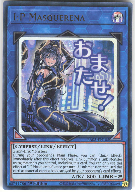 I:P Masquerena Ultra Rare Rarity Collection 5 RA05-EN105 NM
