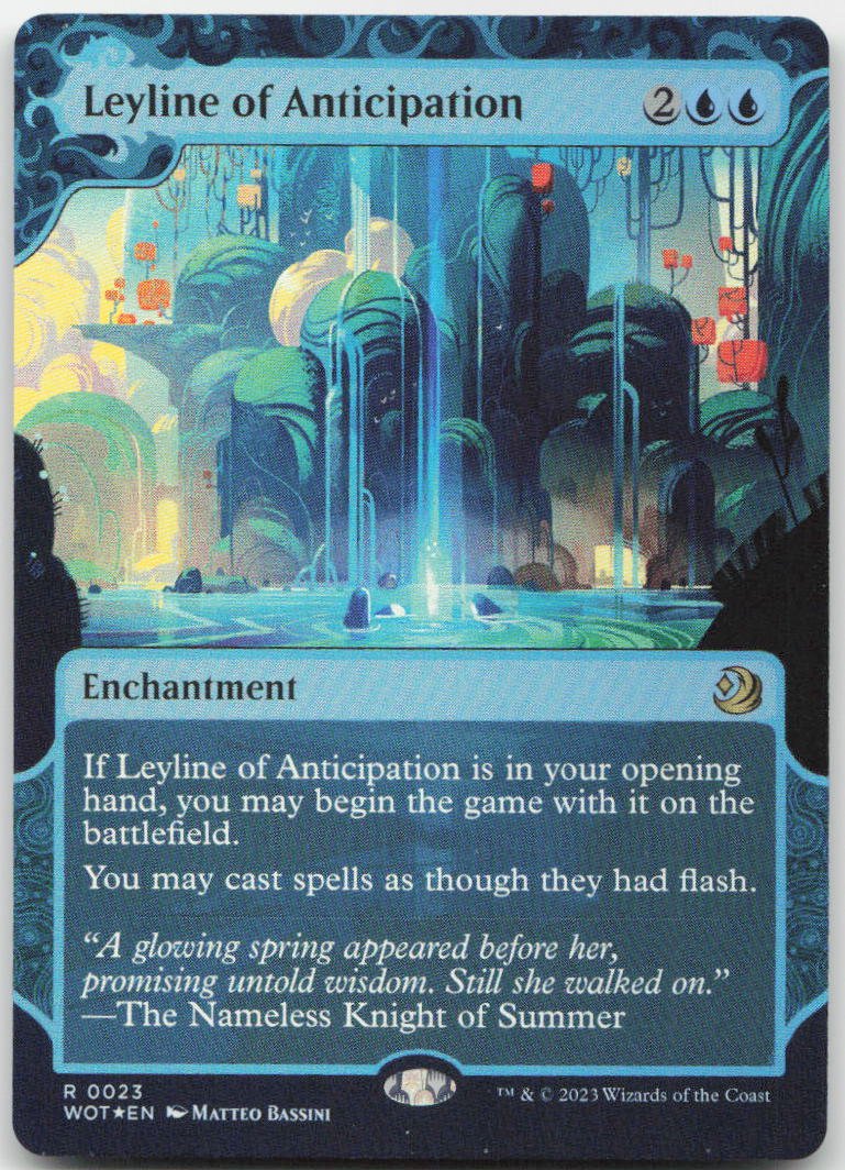 Leyline of Anticipation R Wilds of Eldraine: Enchanting Tales 23 NM