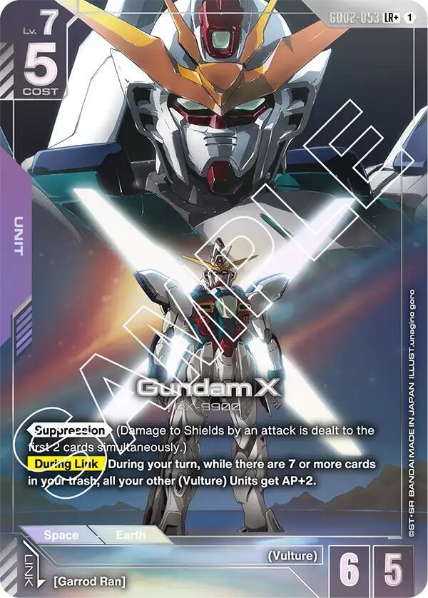 Gundam X (LR+) GD02-053 LR+ Dual Impact NM/M