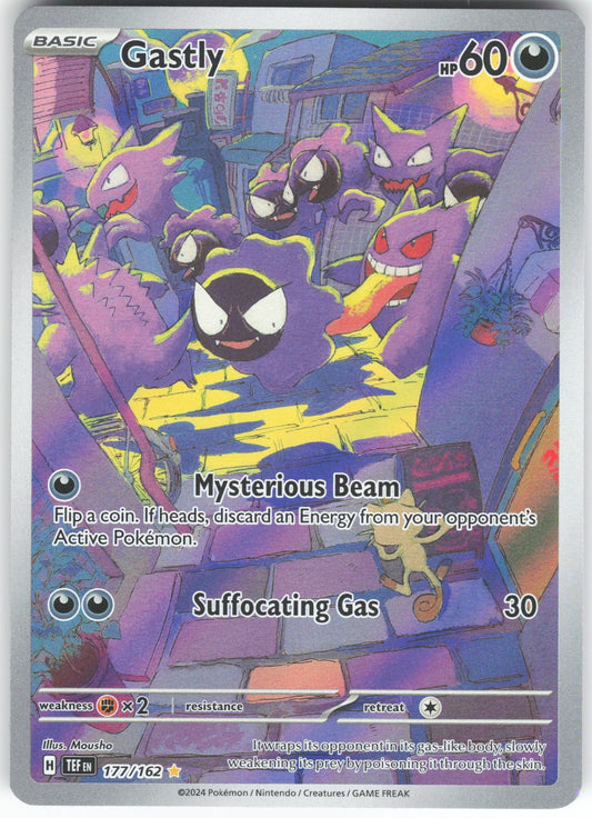 Gastly - Illustration Rare SV05: Temporal Forces 177/162 NM
