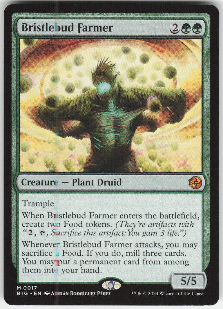 Bristlebud Farmer M Outlaws of Thunder Junction: The Big Score 17 NM