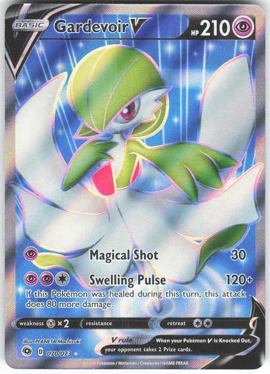 Gardevoir V (Full Art) Ultra Rare Champion's Path 70/73 NM