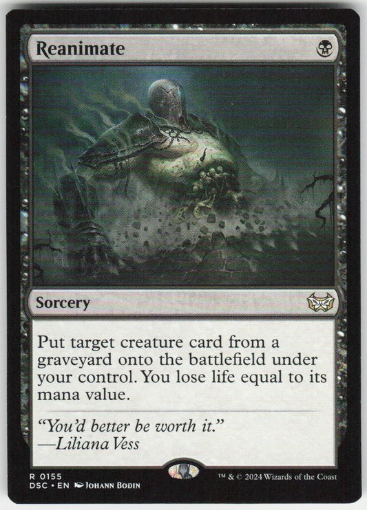 Reanimate R Commander: Duskmourn: House of Horror 155 NM