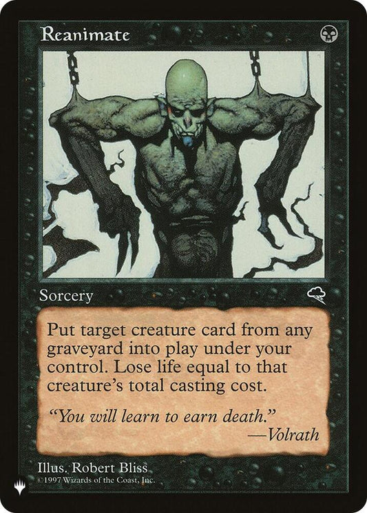Reanimate Uncommon The List Reprints NM/M