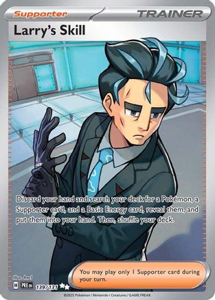 Larry's Skill 139/131 Ultra Rare Prismatic Evolutions NM/M