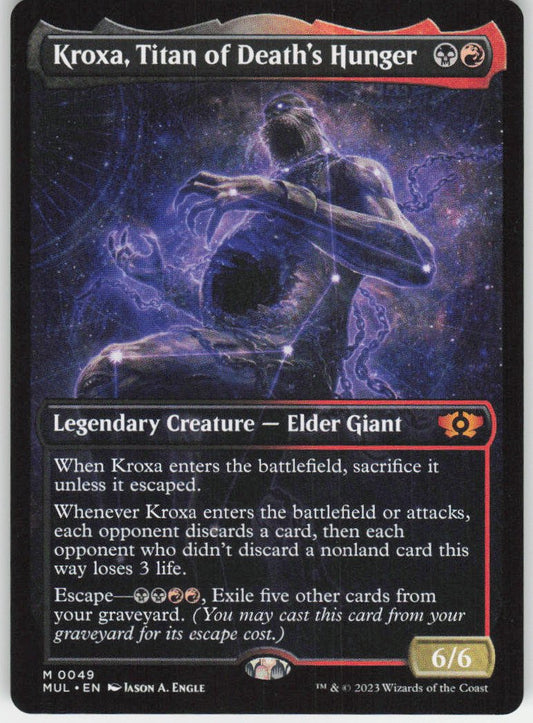 Kroxa, Titan of Death's Hunger M March of the Machine: Multiverse Legends 49 NM