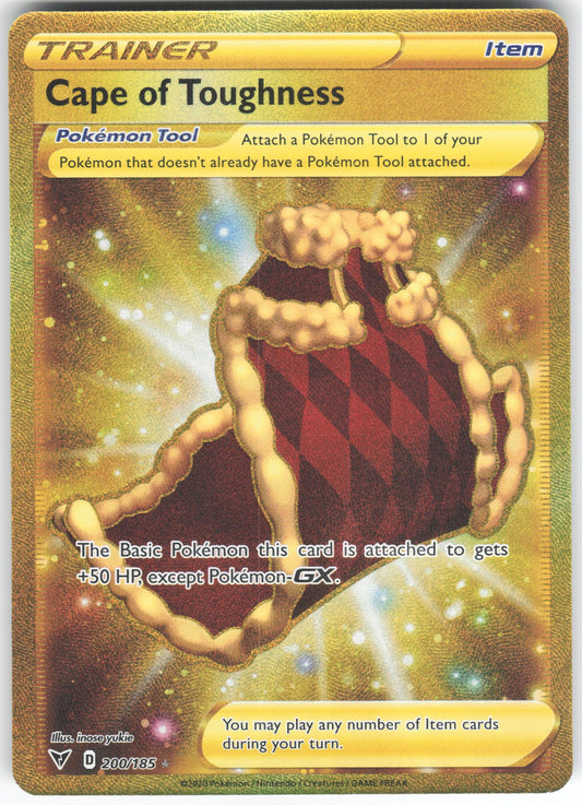 Cape of Toughness (Secret) Secret Rare SWSH04: Vivid Voltage 200/185 NM
