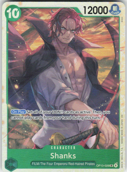 Shanks (028) SR Carrying On His Will OP13-028 NM