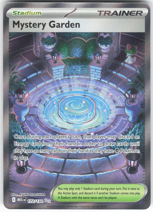 Mystery Garden - Ultra Rare ME01: Mega Evolution 172/132 NM