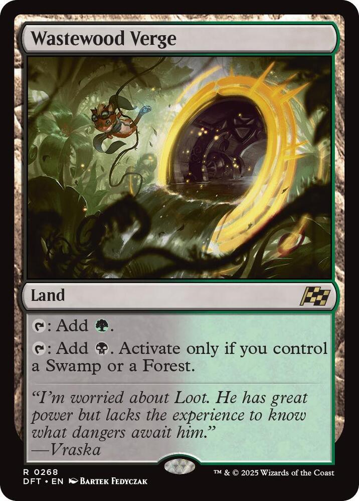 Wastewood Verge 268 Rare Aetherdrift NM/M